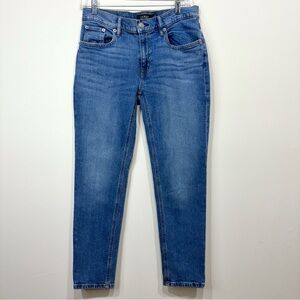 Lauren Ralph Lauren Womens Straight Leg Jeans Blue Mid Rise Classic Denim Size 4